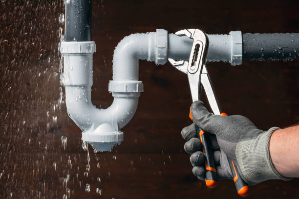 Professional Sewer Line Repair technician working in Block Island, RI
